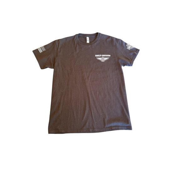 Harley-Davidson Indianapolis Riding Academy Graphic T-Shirt M Biker Moto - Picture 1 of 6